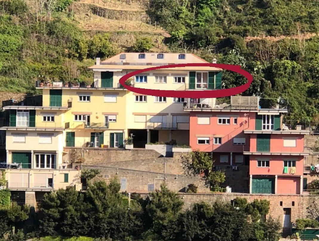 Guest house Case Rosse - Top Floor - With Air Cond Riomaggiore