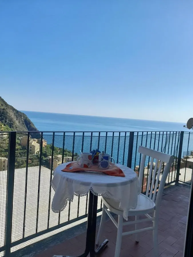 Case Rosse - Top Floor - With Air Cond Riomaggiore